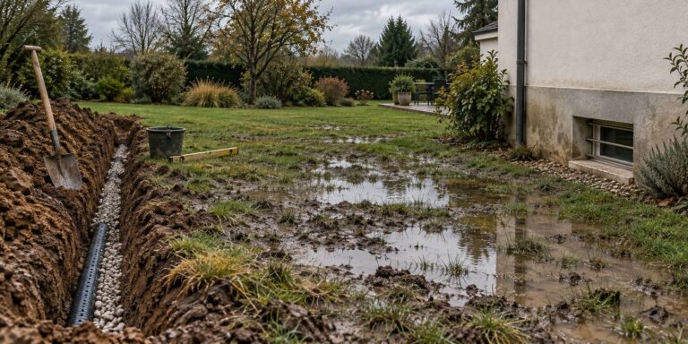 Drainage de jardin : quand il est vraiment nécessaire