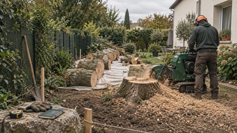 Prix d&rsquo;un abattage d&rsquo;arbre avec dessouchage en Seine-et-Marne