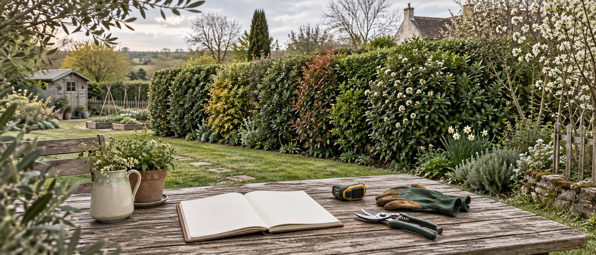 Illustration éditoriale du sujet : Taille des haies : les périodes interdites en Seine-et-Marne