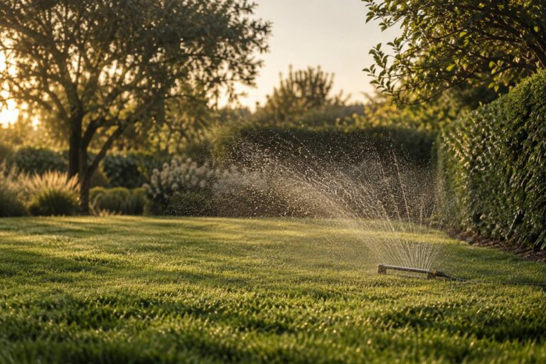 Arroser une pelouse : quantité, fréquence et heure